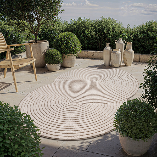 Santo Plus  Moderner In- & Outdoorteppich