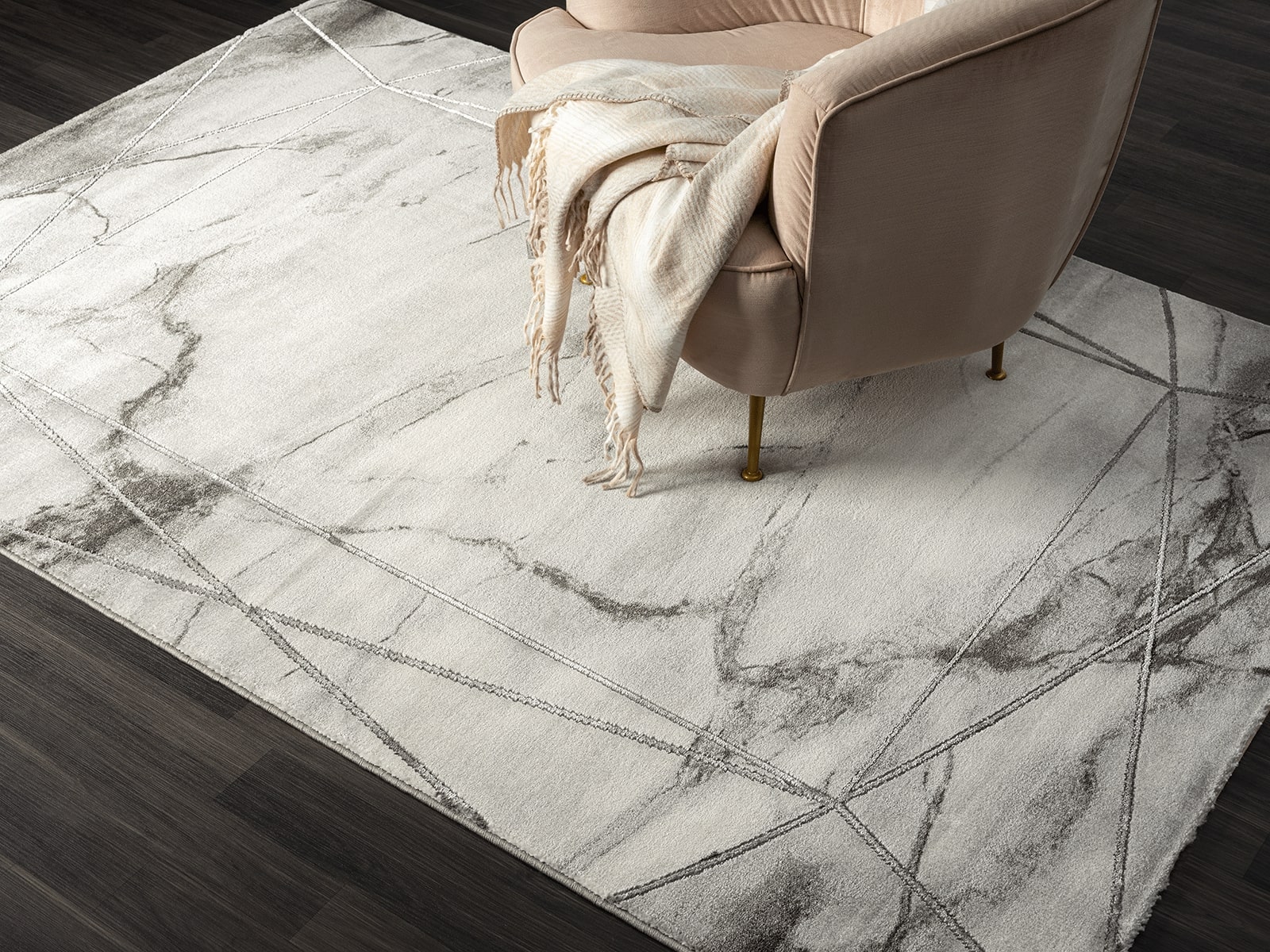 Marble Moderner Wohnzimmer Teppich
