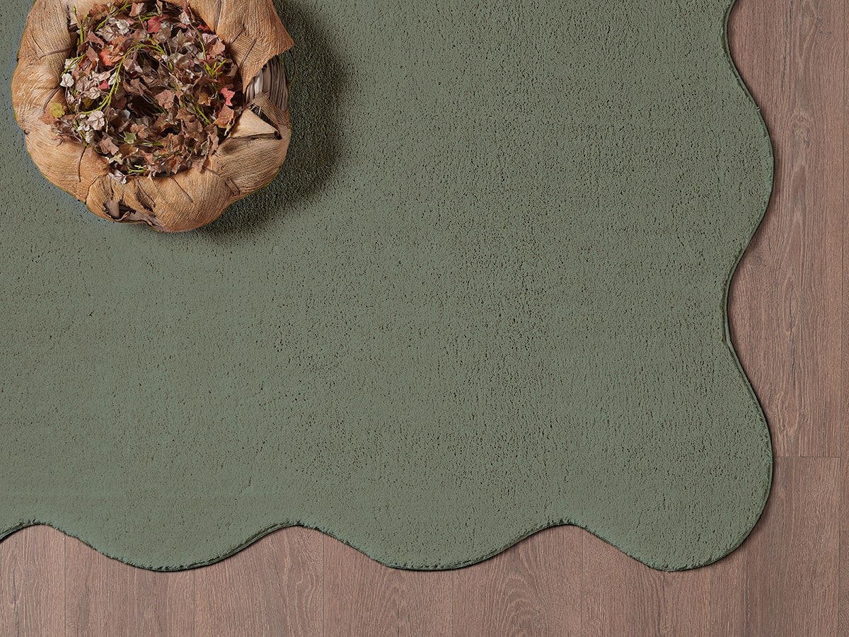 Lina Scallop Fellteppich