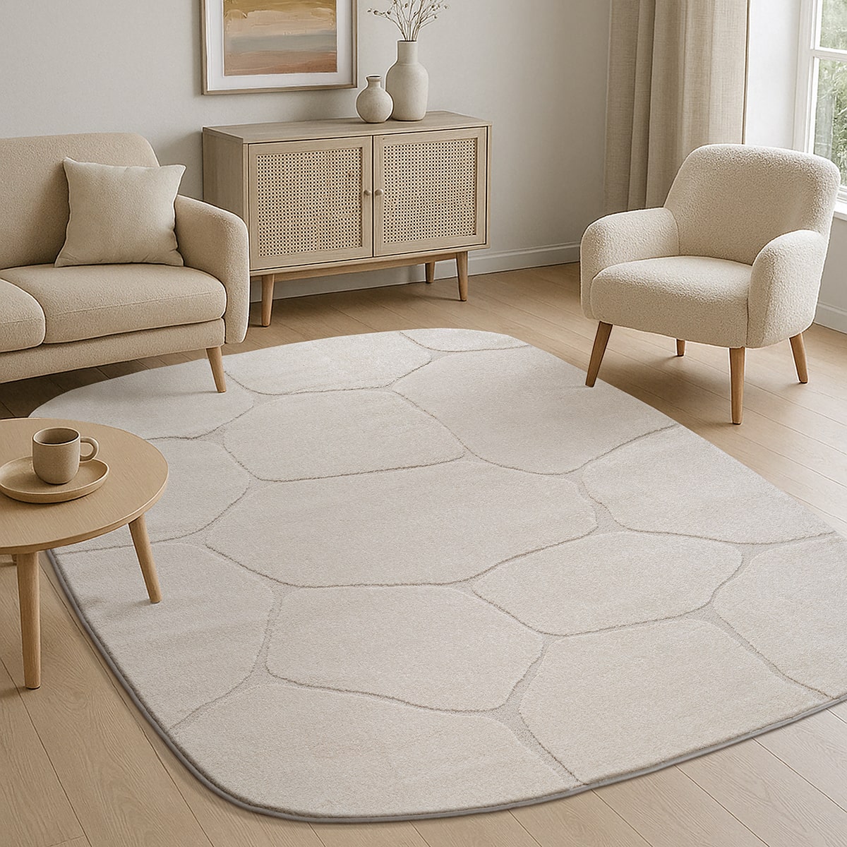 Everest Moderner Kurzflor Teppich