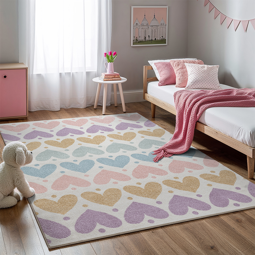 Beat Kids Moderner Weicher Kinderteppich Beat Kids Moderner Weicher Kinderteppich