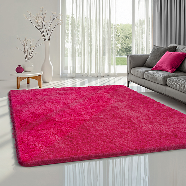 Soft Shaggy Hochflor Teppich