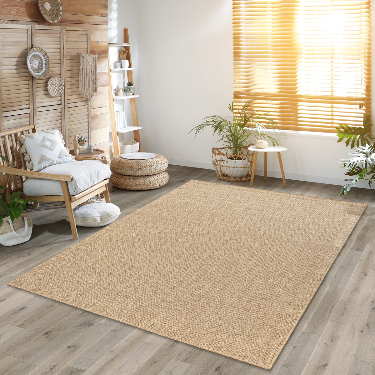 Kansas robuster In- & Outdoor Teppich