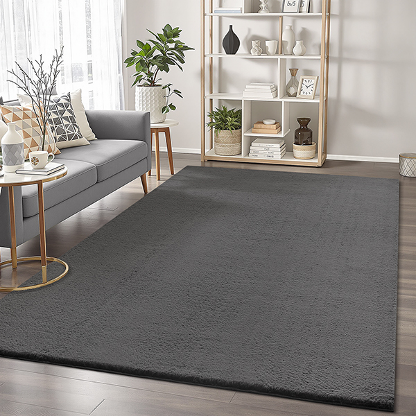 Comfy waschbarer Teppich | Anthrazit | 200 x 280
