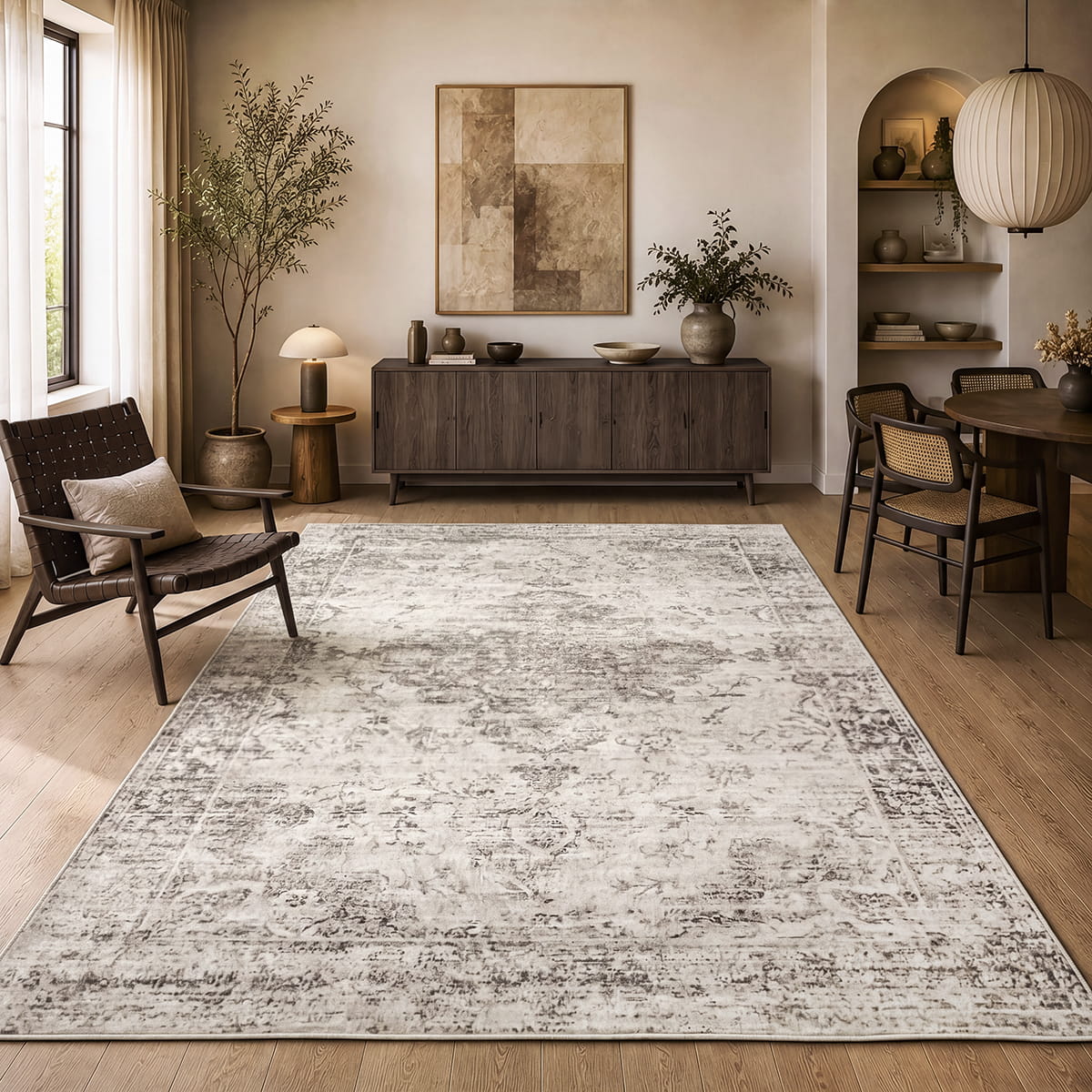 Zen Klassicher Vintage Teppich